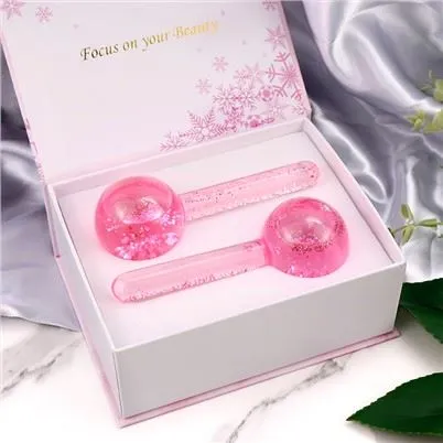 כדורי קרח ורודים