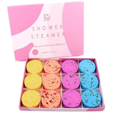 מכירת פצצות מקלחת טבעיות חמות עם שמנים אתרים טהורים