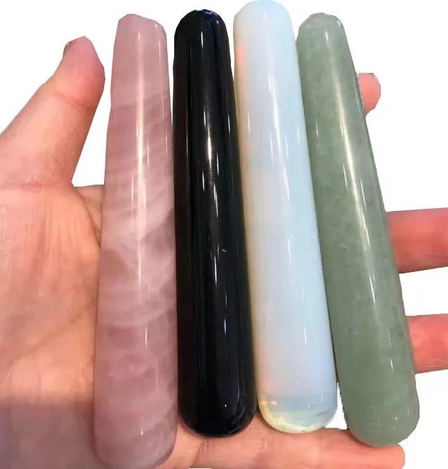 גבישי קוורץ טבעיים ג'ייד שרביטים עוסקים