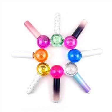 כדורי קרח רולר לעיסוי פנים