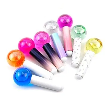 כדורי קרח לעיסוי טיפוח העור