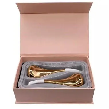 כדורי כפית קרח רוז גולד