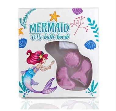 סט פצצת אמבטיה בתולת ים