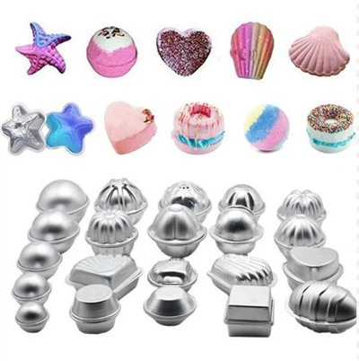 תבניות פצצת אמבטיה תוצרת בית